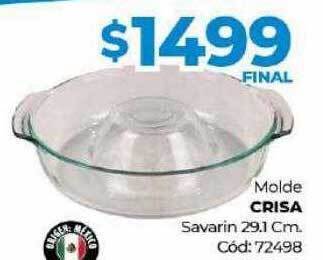Diarco Molde Crisa Savarin oferta