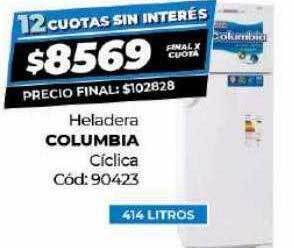 Diarco Heladera Columbia Ciclica oferta