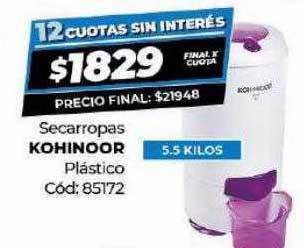 Diarco Secarropas Kohinoor Plástico oferta