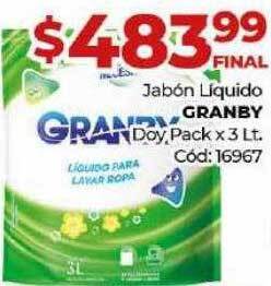 Diarco Jabón Liquido Granby Doy Pack oferta