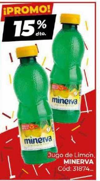 Diarco Jugo De Limón Minerva oferta