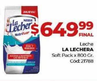 Diarco Leche La Lechera Soft Pack oferta