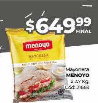 Diarco Mayonesa Menoyo oferta