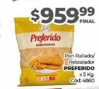 Diarco Pan Rallado Rebozador Preferido oferta