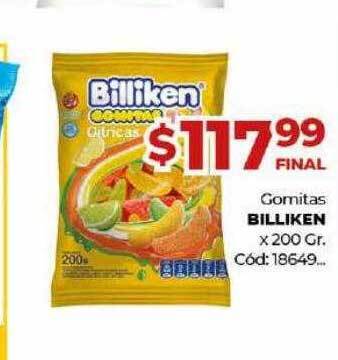 Diarco Gomitas Billiken oferta