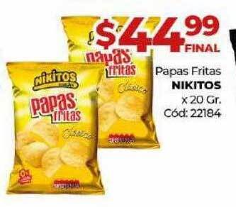 Diarco Papas Fritas Nikitos oferta