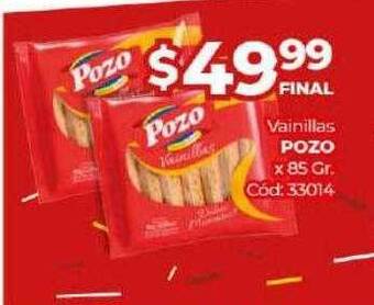Diarco Vainillas Pozo oferta
