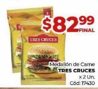 Diarco Medallón De Carne Tres Cruces oferta