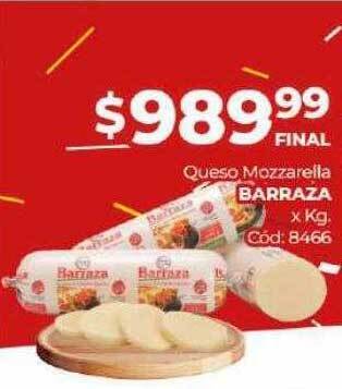 Diarco Queso Mozzarella Barraza oferta