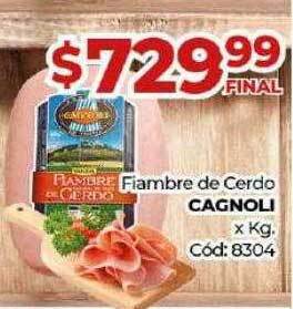 Diarco Fiambre De Cerdo Cagnoli oferta