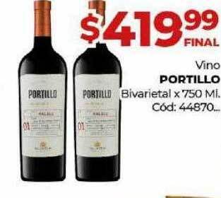 Diarco Vino Portillo Bivarietal oferta