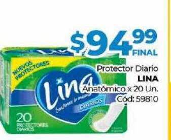 Diarco Protector Diario Lina Anatómico oferta