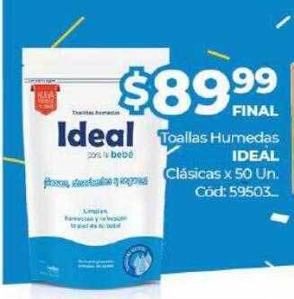 Diarco Toallas Humedas Ideal Clásicas oferta