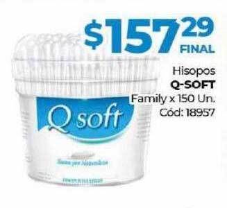 Diarco Hisopos Q-soft Family oferta