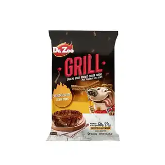 Carrefour Snack para perros dr. zoo grill churrasquitos 50 gr oferta