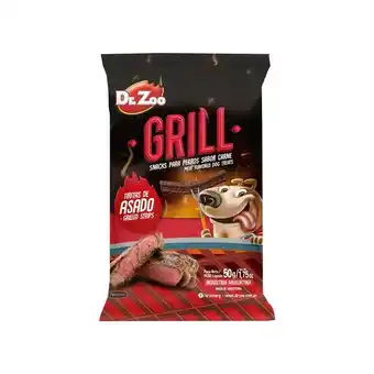 Carrefour Snack para perros dr. zoo grill tiritas de asado 50 gr oferta