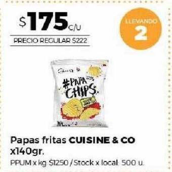 Disco Papas Fritas Cuisine & Co oferta