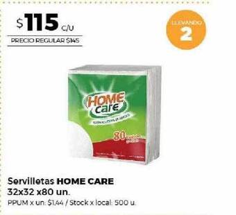 Disco Servilletas Home Care oferta