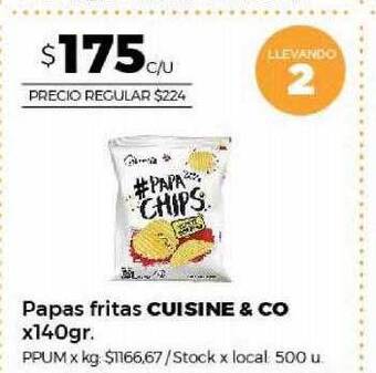 Jumbo Papas Fritas Cuisine & Co oferta