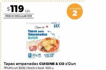 Jumbo Tapas Empanadas Cuisine & Co oferta