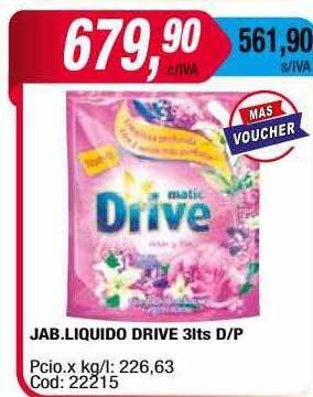 Maxiconsumo Jab Liquido Drive oferta