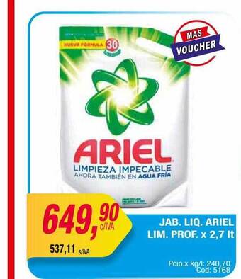 Maxiconsumo Jab Liq Ariel Lim Prof oferta