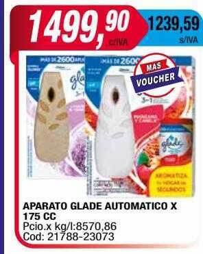 Maxiconsumo Aparato Glade Automatico oferta