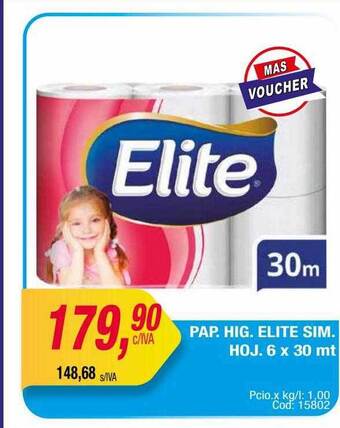 Maxiconsumo Pap Hig Elite Sim Hoj oferta