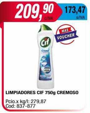 Maxiconsumo Limpiadores Cif oferta