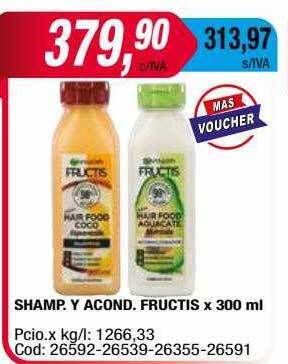 Maxiconsumo Shamp Y Acond Fructis oferta