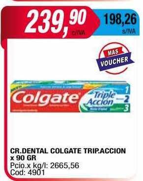 Maxiconsumo Cr Dental Colgate Trip Accion oferta