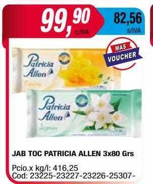 Maxiconsumo Jab Toc Patricia Allen oferta