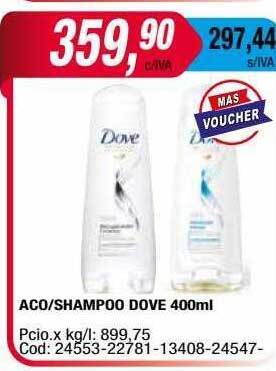 Maxiconsumo Aco Shampoo Dove oferta