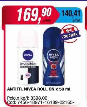 Maxiconsumo Antitr Nivea Roll On oferta