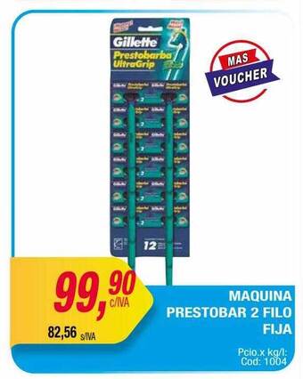 Maxiconsumo Maquina Prestobar 2 Filo Fija oferta