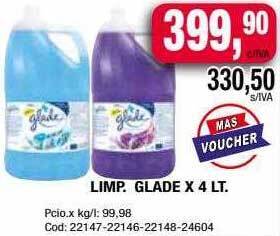 Maxiconsumo Limp Glade oferta
