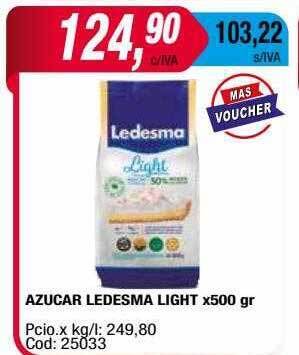 Maxiconsumo Azucar Ledesma Light oferta