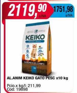 Maxiconsumo Al Anim Keiko Gato Pesc oferta