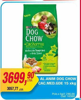 Maxiconsumo Al Anim Dog Chow Cac Med Gde oferta