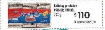 Supermercados Aiello Galletas Sandwich Primer Precio oferta