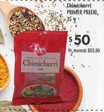 Supermercados Aiello Chimichurri Primer Precio oferta
