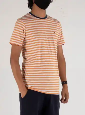 Legacy T-shirt jersey a rayas finas oferta
