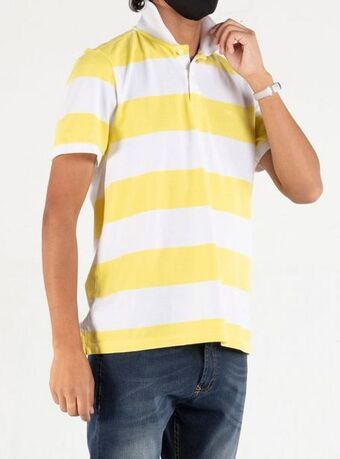 Legacy Polo rayas anchas pique oferta