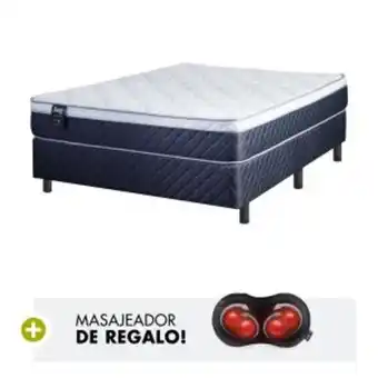 Sommier Center Sommier y colchón king (140x190x27) sealy skyline espuma vitroconvector de regalo oferta