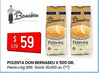 Changomas Polenta don bernabeu x 500g oferta