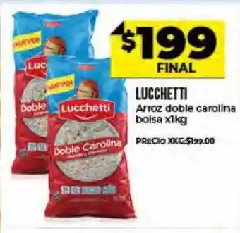 Supermayorista Vital Lucchetti Arroz Doble Carolina Bolsa oferta