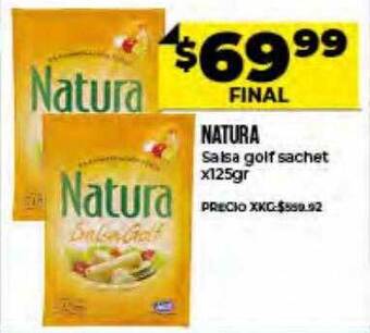 Supermayorista Vital Natura Salsa Golf Sachet oferta