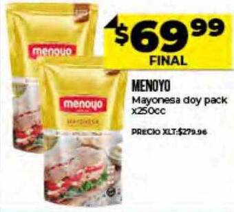 Supermayorista Vital Menoyo Mayonesa Doy Pack oferta