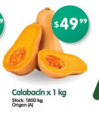 Supermercados Buenos Días Calabacín x 1 kg oferta