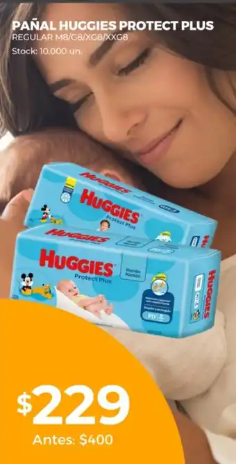 Supermercados Tadicor Huggies Pañal Protect Plus Regular oferta